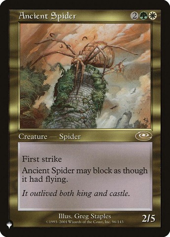 Ancient Spider - Planeshifted